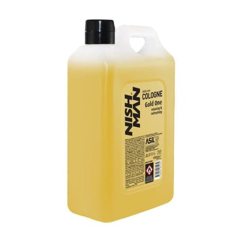 גלון אפטר שייב נישמן-Gold One No.07 1000ML NISHMAN